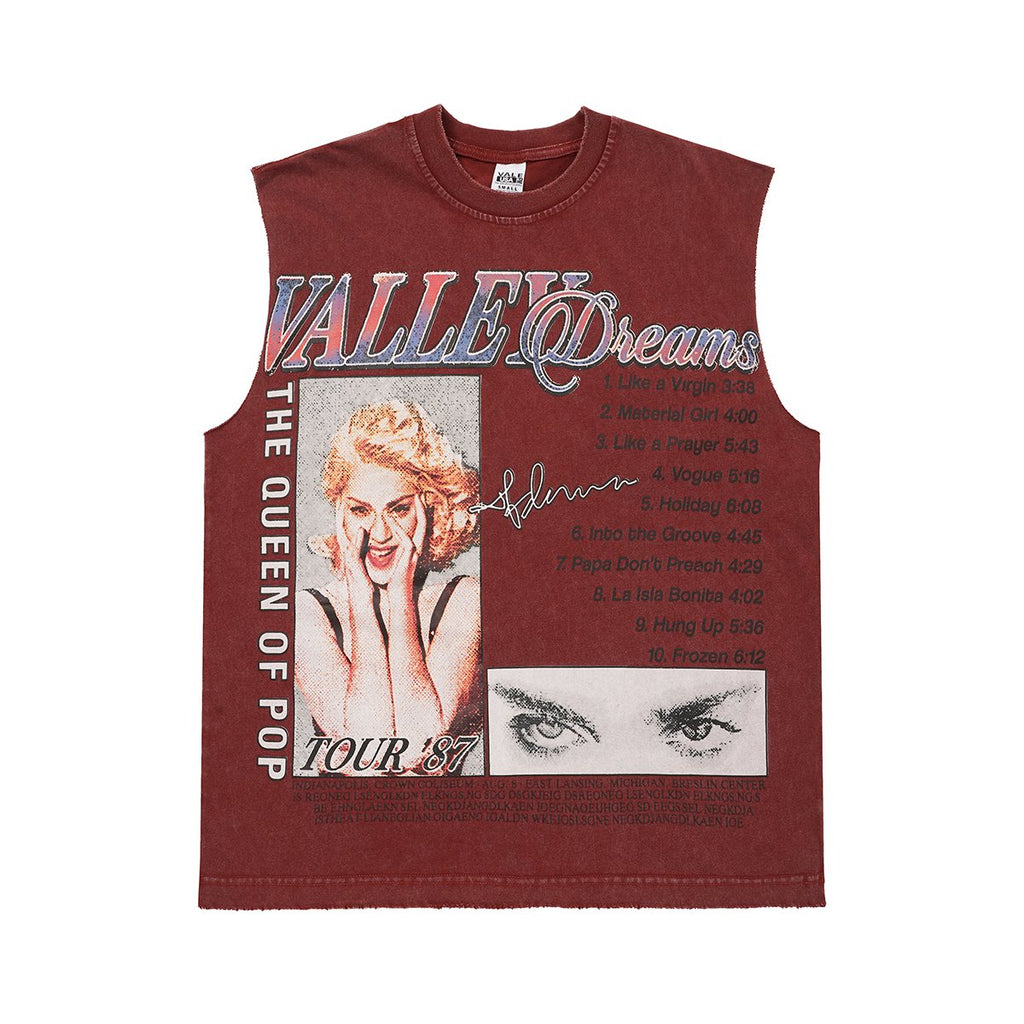 VALLEY Dreams Graphic Sleeveless T-Shirt