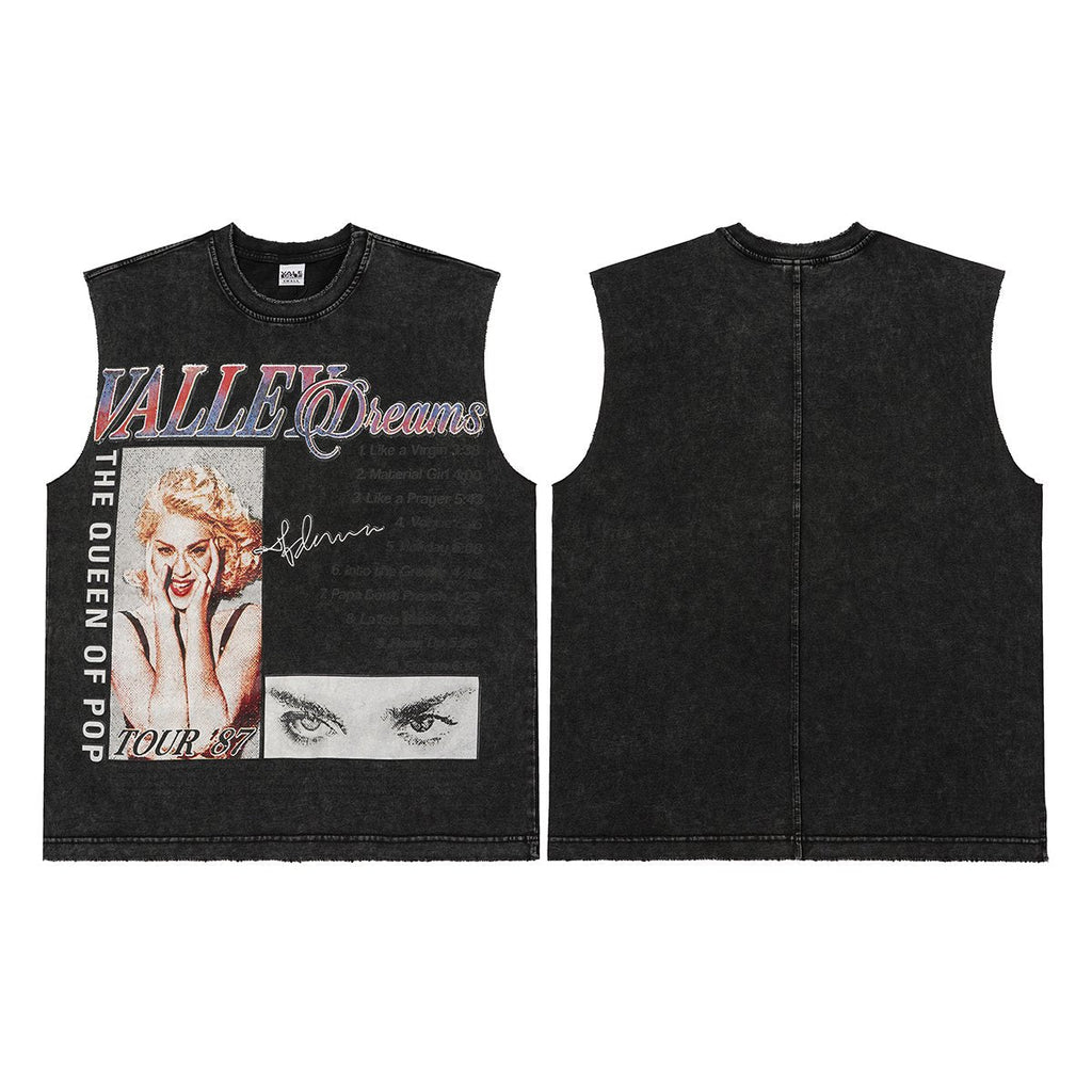 VALLEY Dreams Graphic Sleeveless T-Shirt