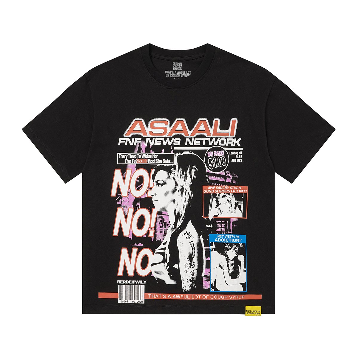 THAT'S A AWFUL LOT OF COUGH SYRUP News Network Graphic T-Shirt