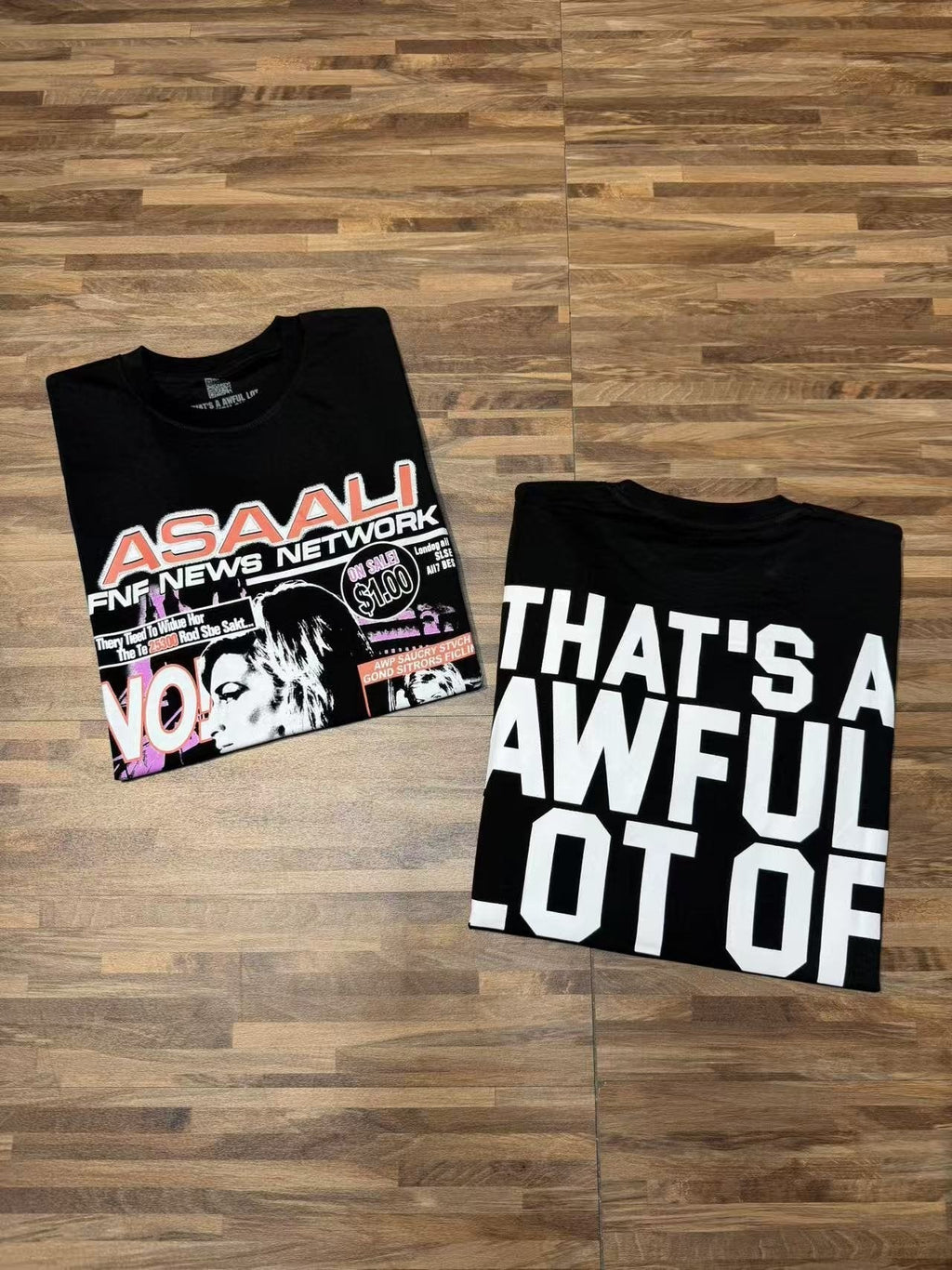 THAT'S A AWFUL LOT OF COUGH SYRUP News Network Graphic T-Shirt