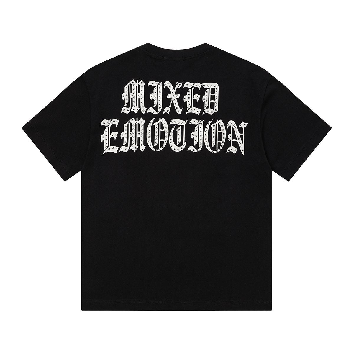 MIXED EMOTION Rhinestone Graphic T-Shirt