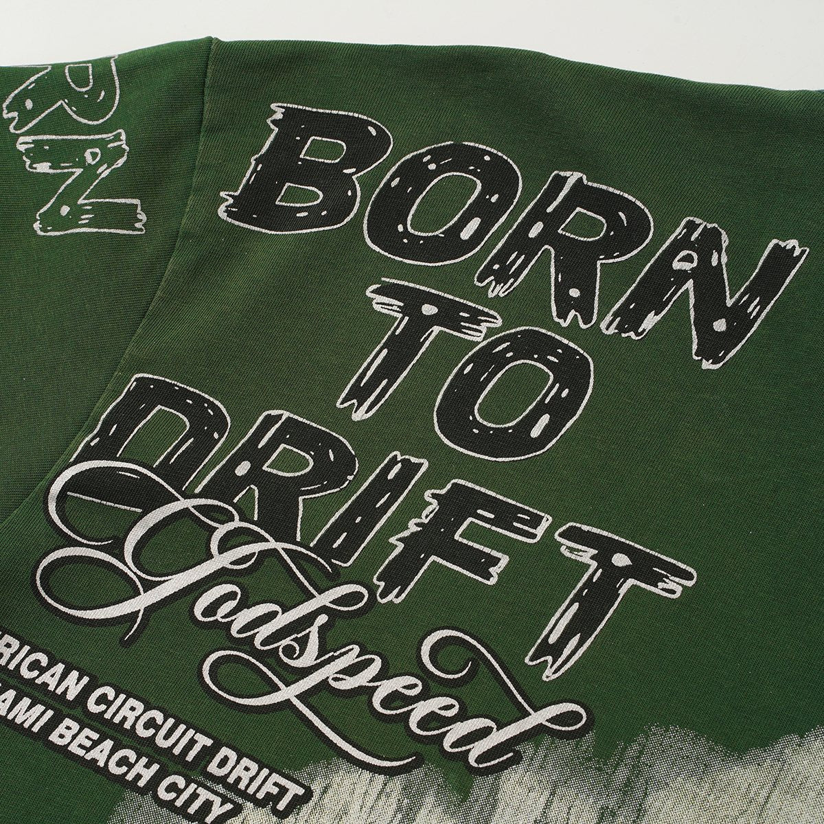 Godspeed Born to Drift Racing Graphic T-Shirt