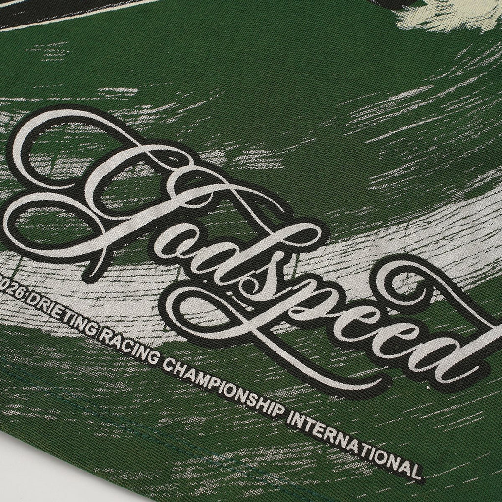 Godspeed Born to Drift Racing Graphic T-Shirt