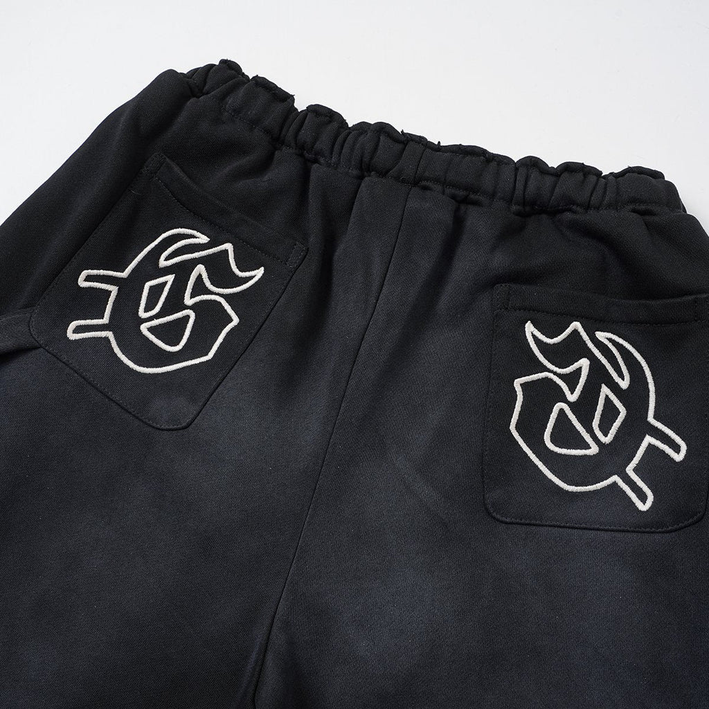 Godspeed Washed Graphic Sweat Shorts