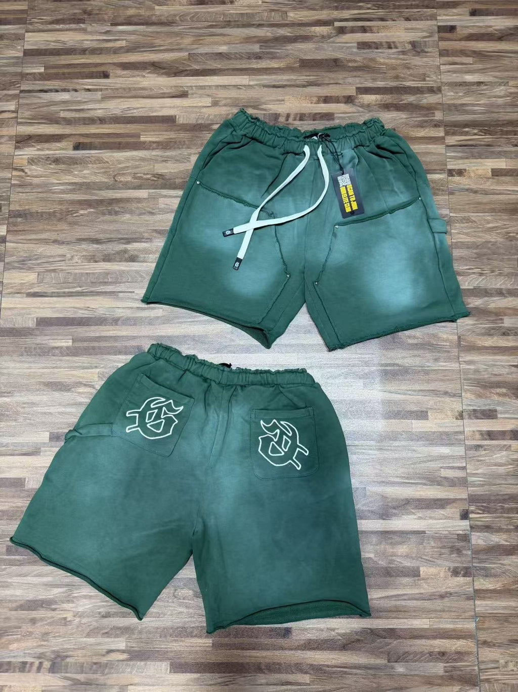 Godspeed Washed Graphic Sweat Shorts