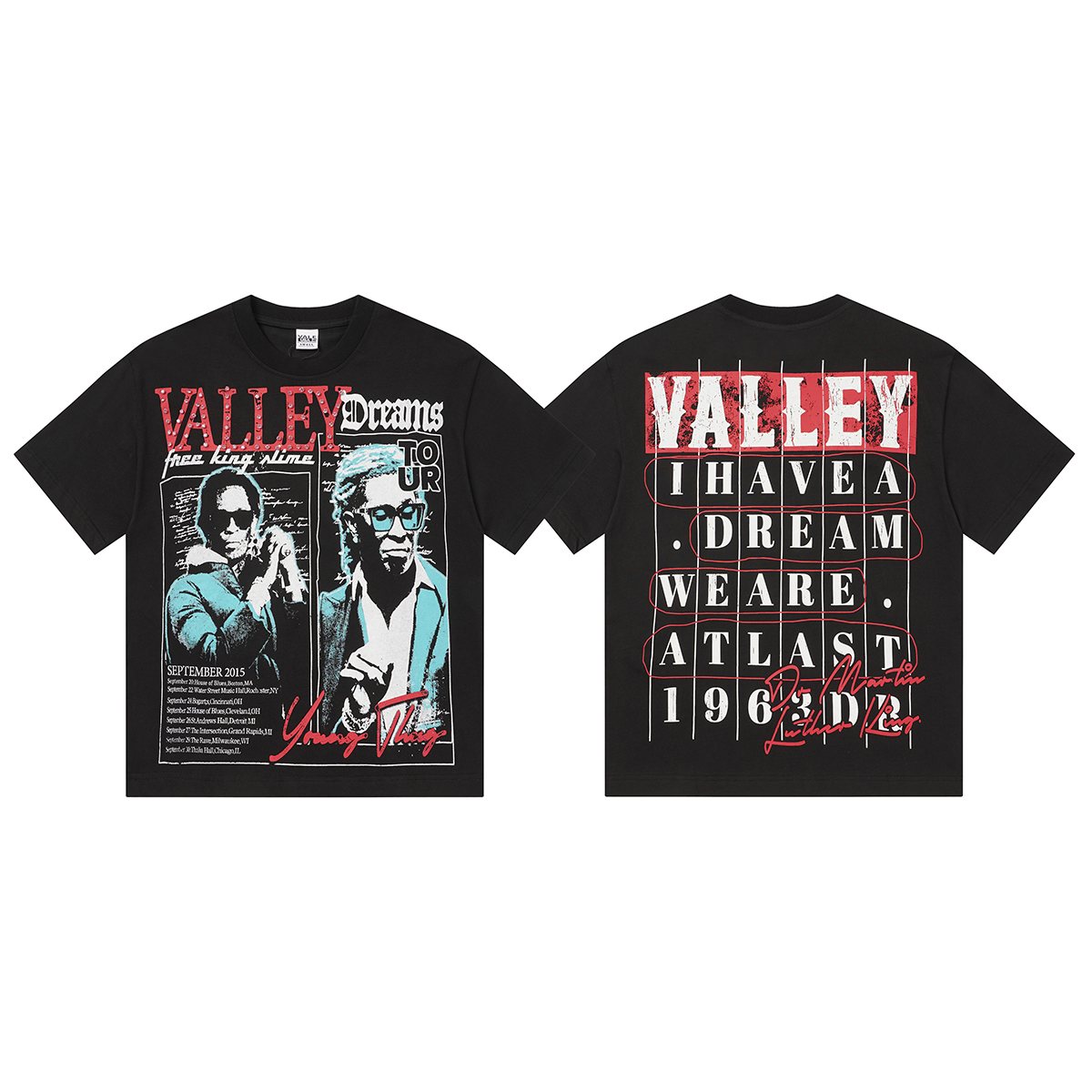 VALLEY Dreams Tour Rhinestone Graphic T-Shirt