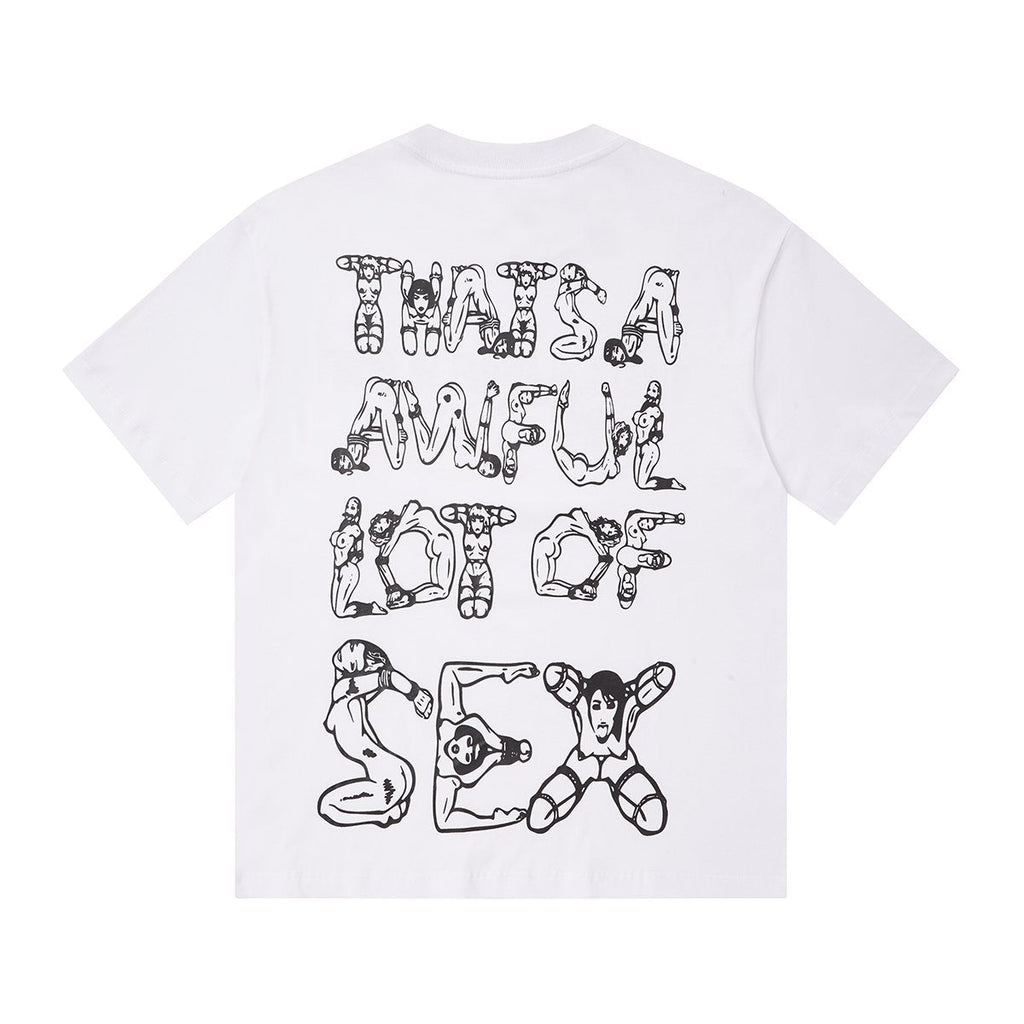 THAT'S A AWFUL LOT OF COUGH SYRUP Front & Back Graphic T-Shirt