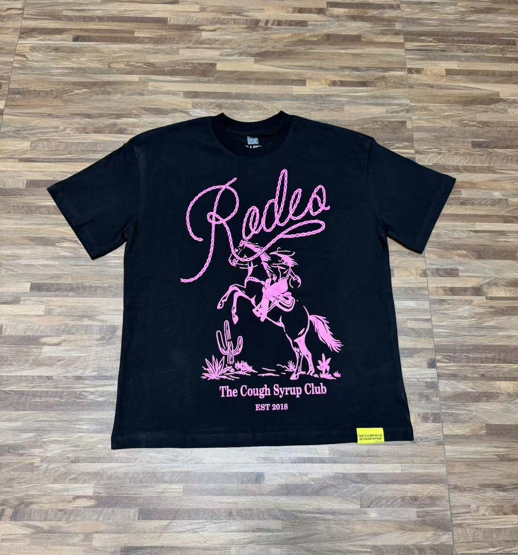 THAT'S A AWFUL LOT OF COUGH SYRUP Rodeo Graphic Short-Sleeve T-Shirt