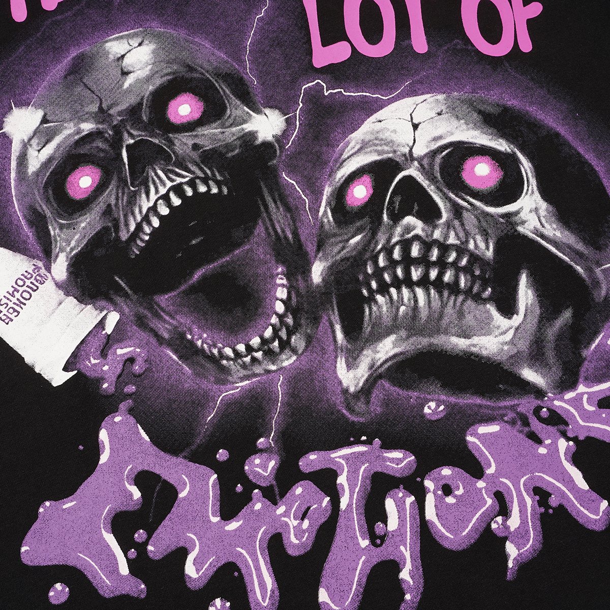 THAT'S A AWFUL LOT OF COUGH SYRUP Skull Graphic T-Shirt