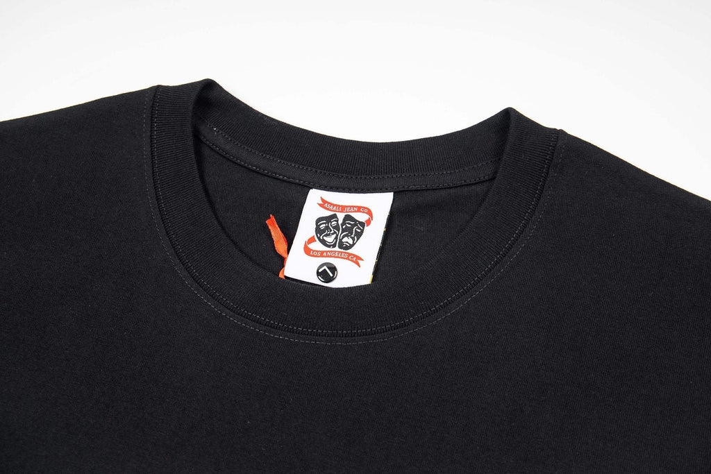 ASAALL Theatrical Mask Graphic T-Shirt