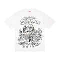 ASAALL White Black Front Graphic T-Shirt