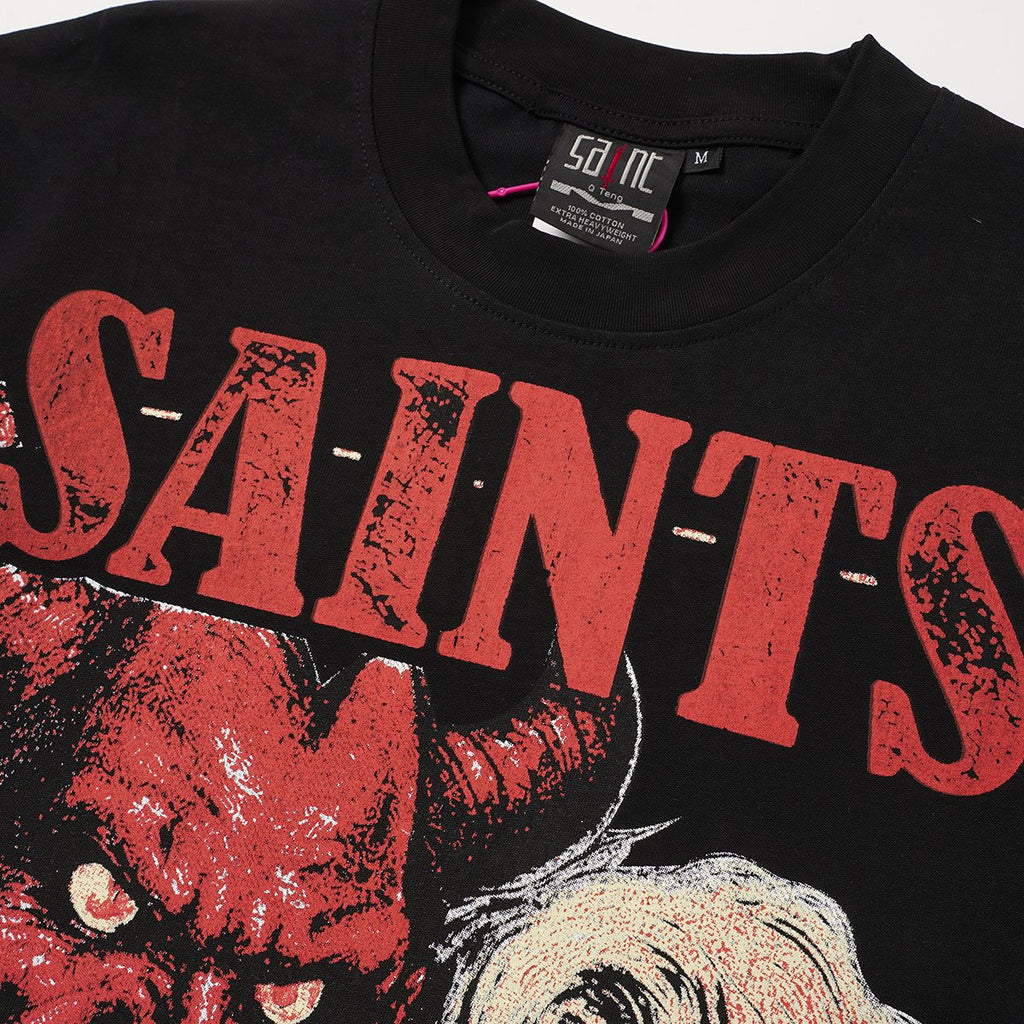 SAINT Front and Back Graphic Short-Sleeve T-Shirt
