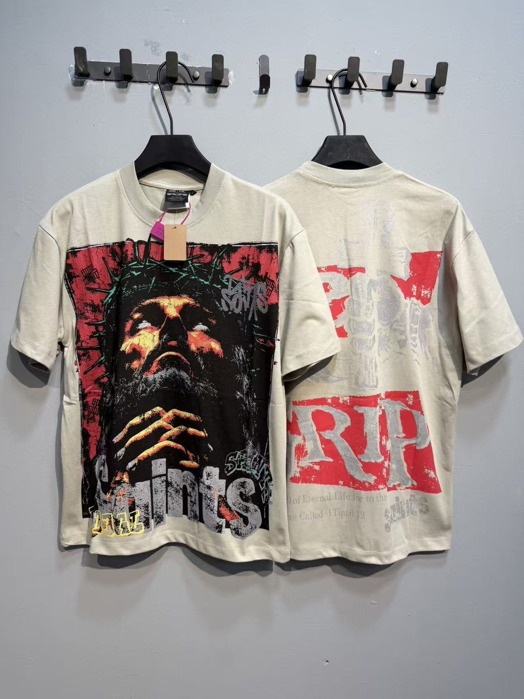 SAINT Portrait Graphic T-Shirt