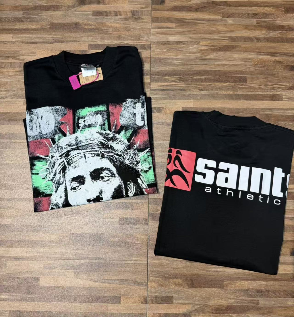 SAINT Jesus Graphic Short-Sleeve T-Shirt