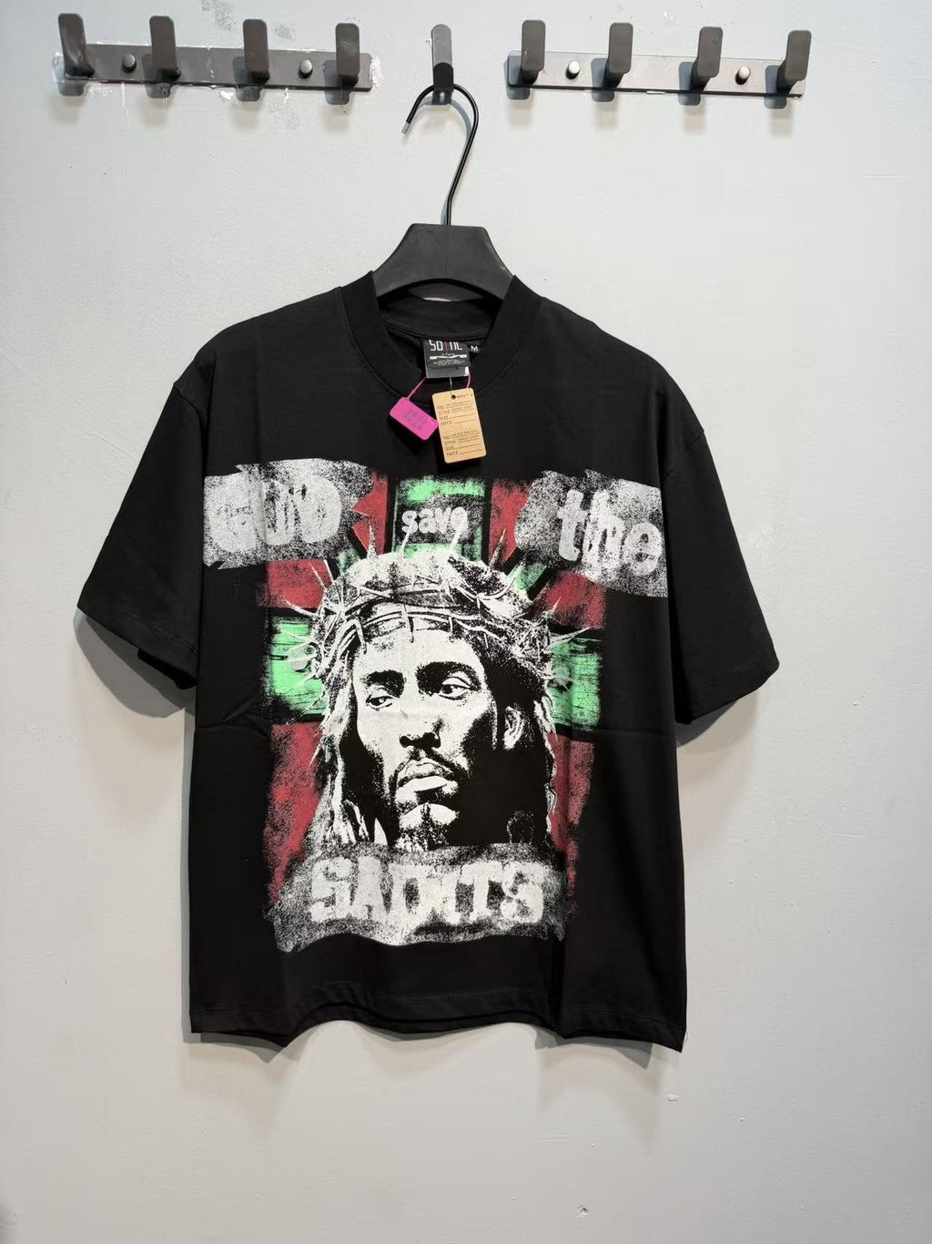 SAINT Jesus Graphic Short-Sleeve T-Shirt