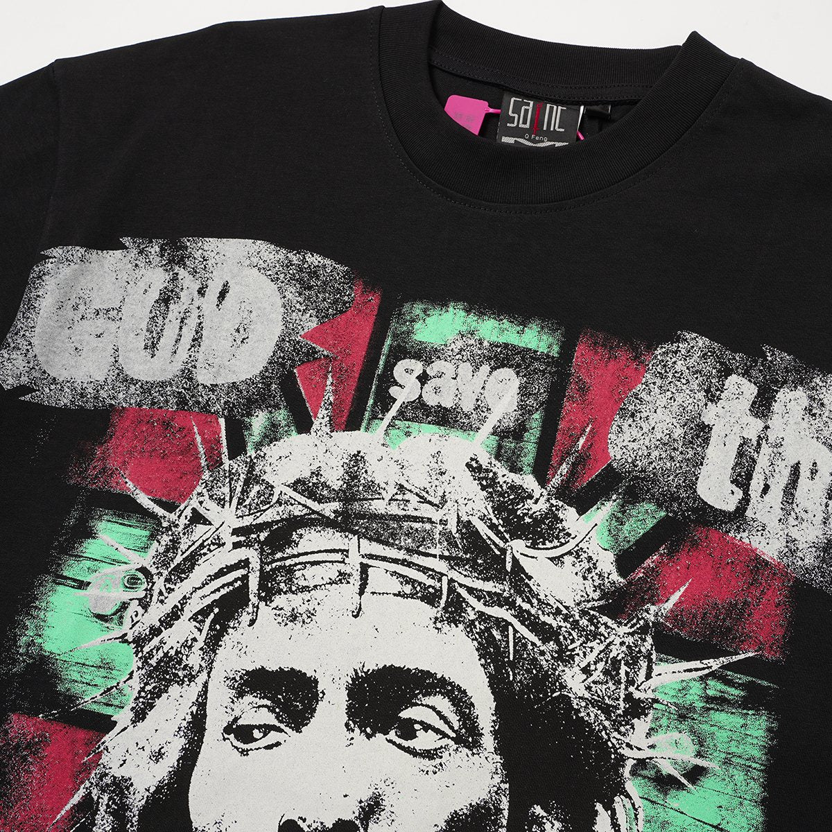 SAINT Jesus Graphic Short-Sleeve T-Shirt