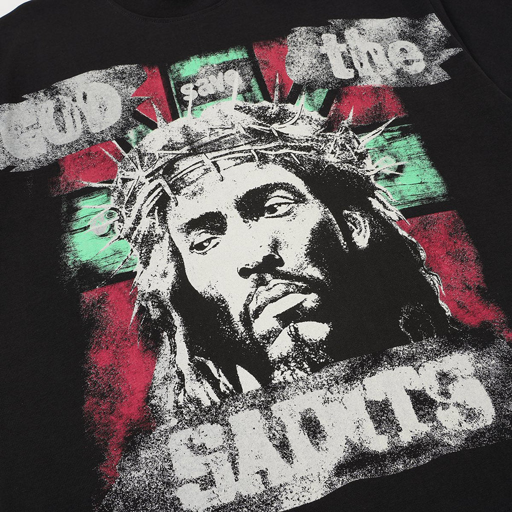 SAINT Jesus Graphic Short-Sleeve T-Shirt