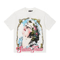 SAINT Portrait & Cross Graphic Short-Sleeve T-Shirt
