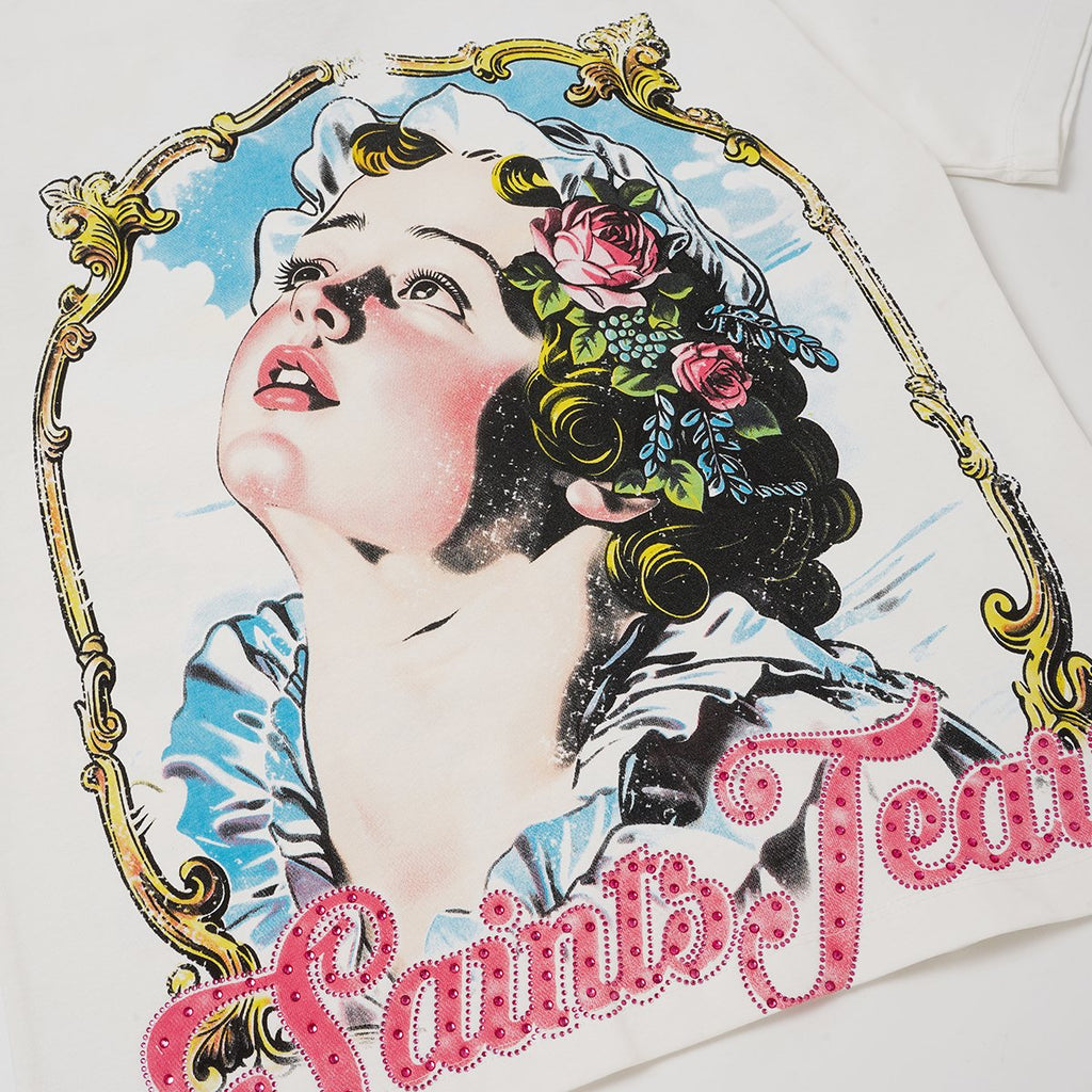 SAINT Portrait & Cross Graphic Short-Sleeve T-Shirt