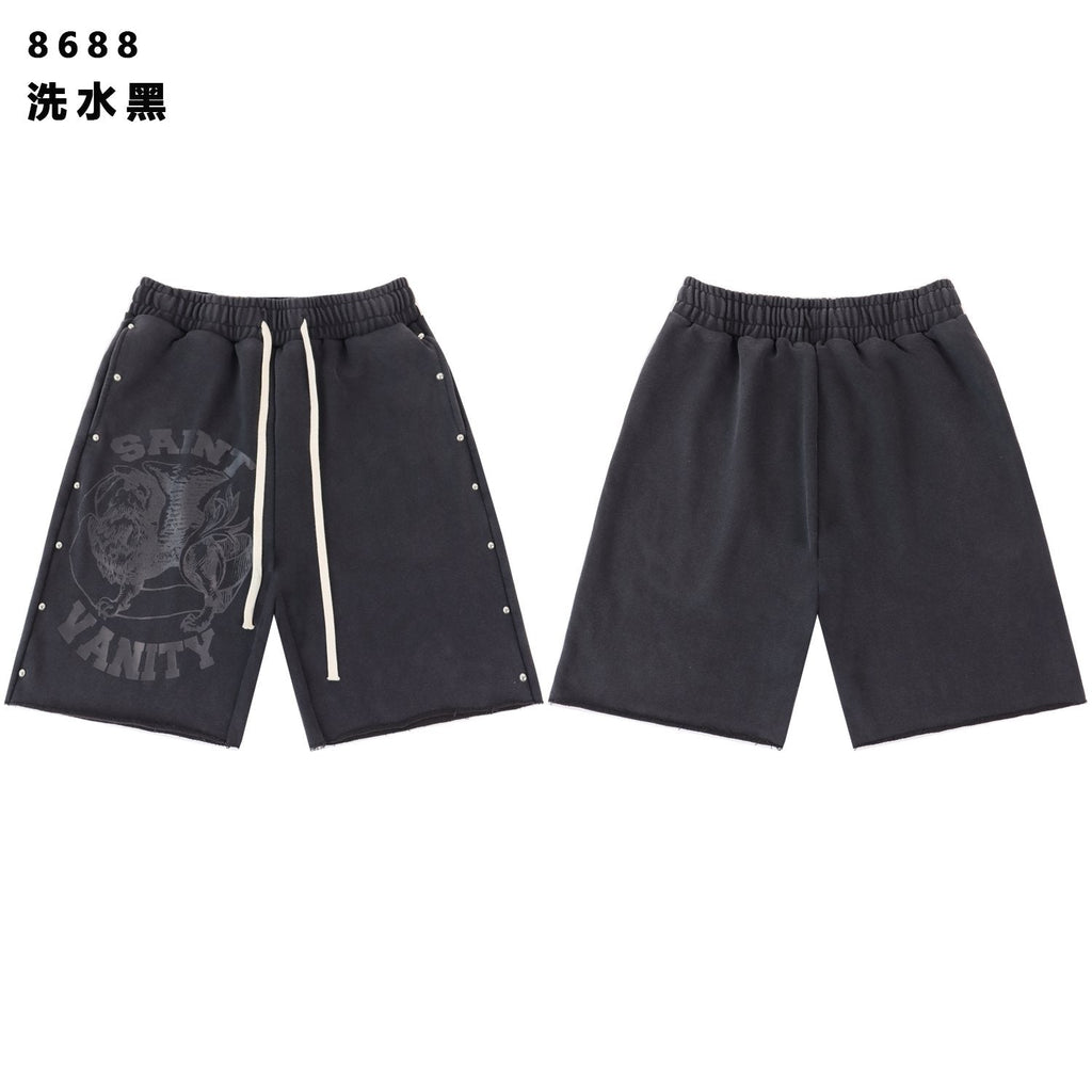 SAINT Vanity Animal Graphic Shorts