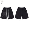 SAINT Vanity Rhinestone Drawstring Shorts