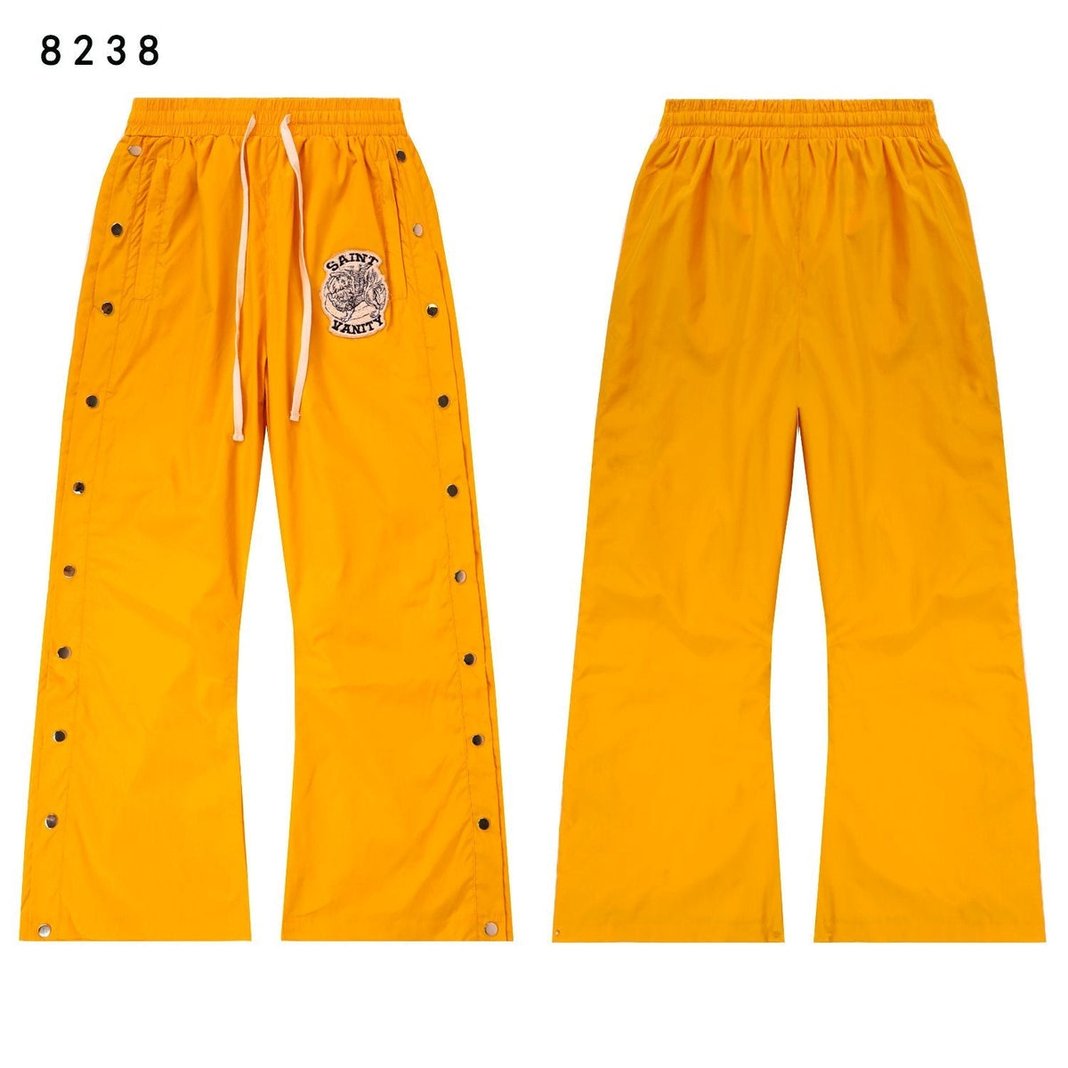 SAINT Vanity Patch Hooded Jacket & Snap-Pant Matching Set