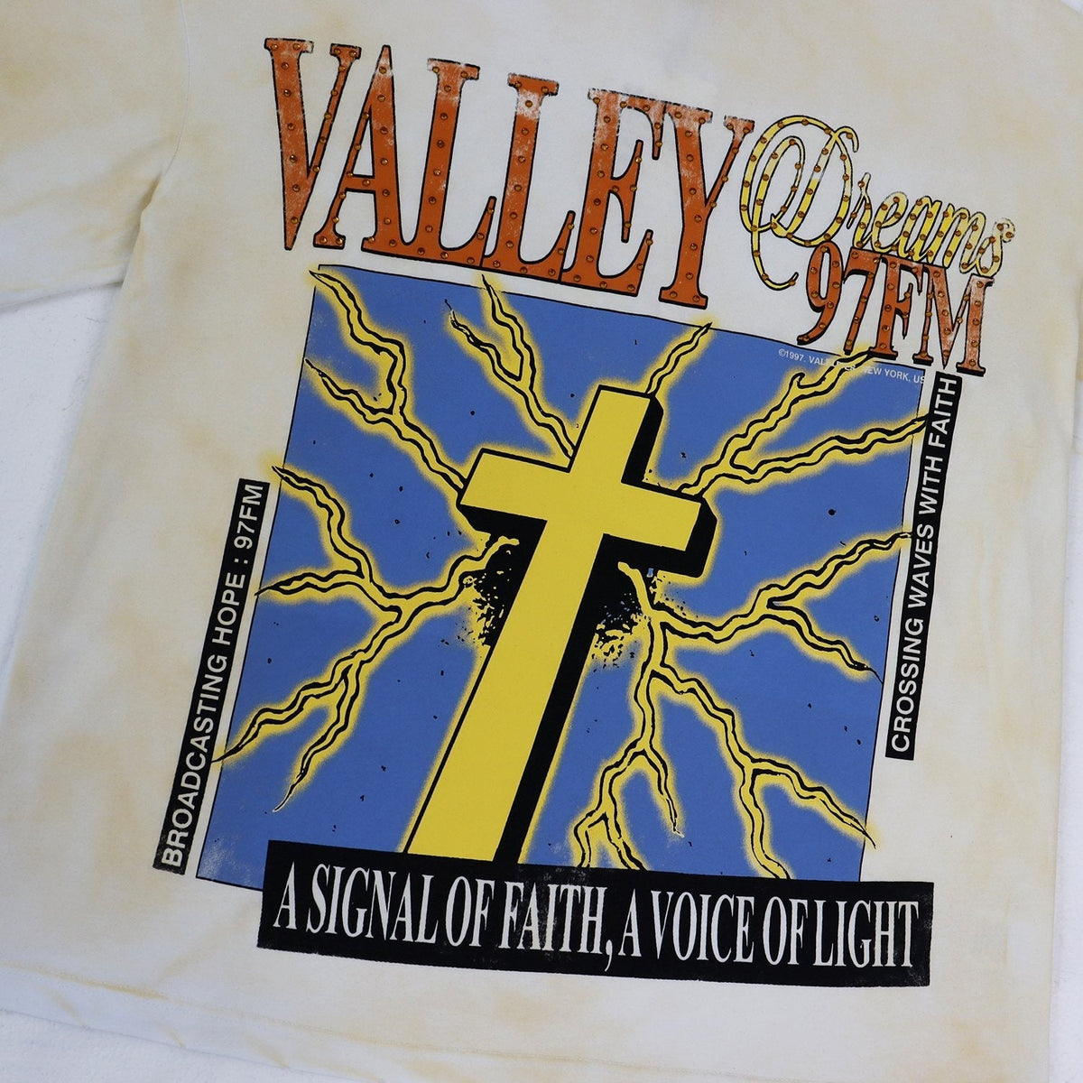 VALE USA Dreams Graphic Short-Sleeve T-Shirt - Cream