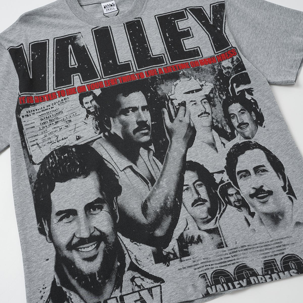 VALLEY Portrait Collage Graphic T-Shirt