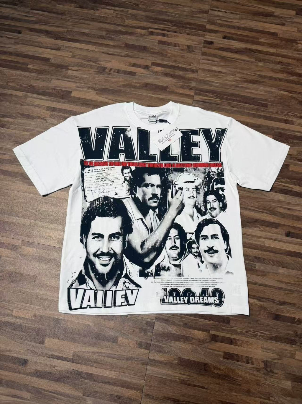 VALLEY Portrait Collage Graphic T-Shirt