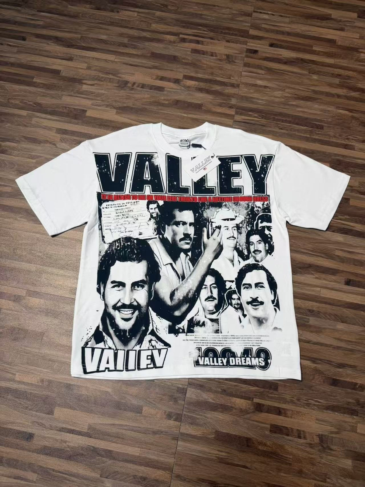VALLEY Portrait Collage Graphic T-Shirt