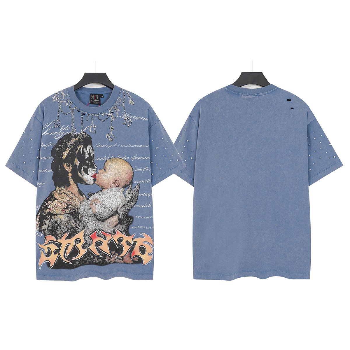 SAINT Washed Rock Graphic Short-Sleeve T-Shirt