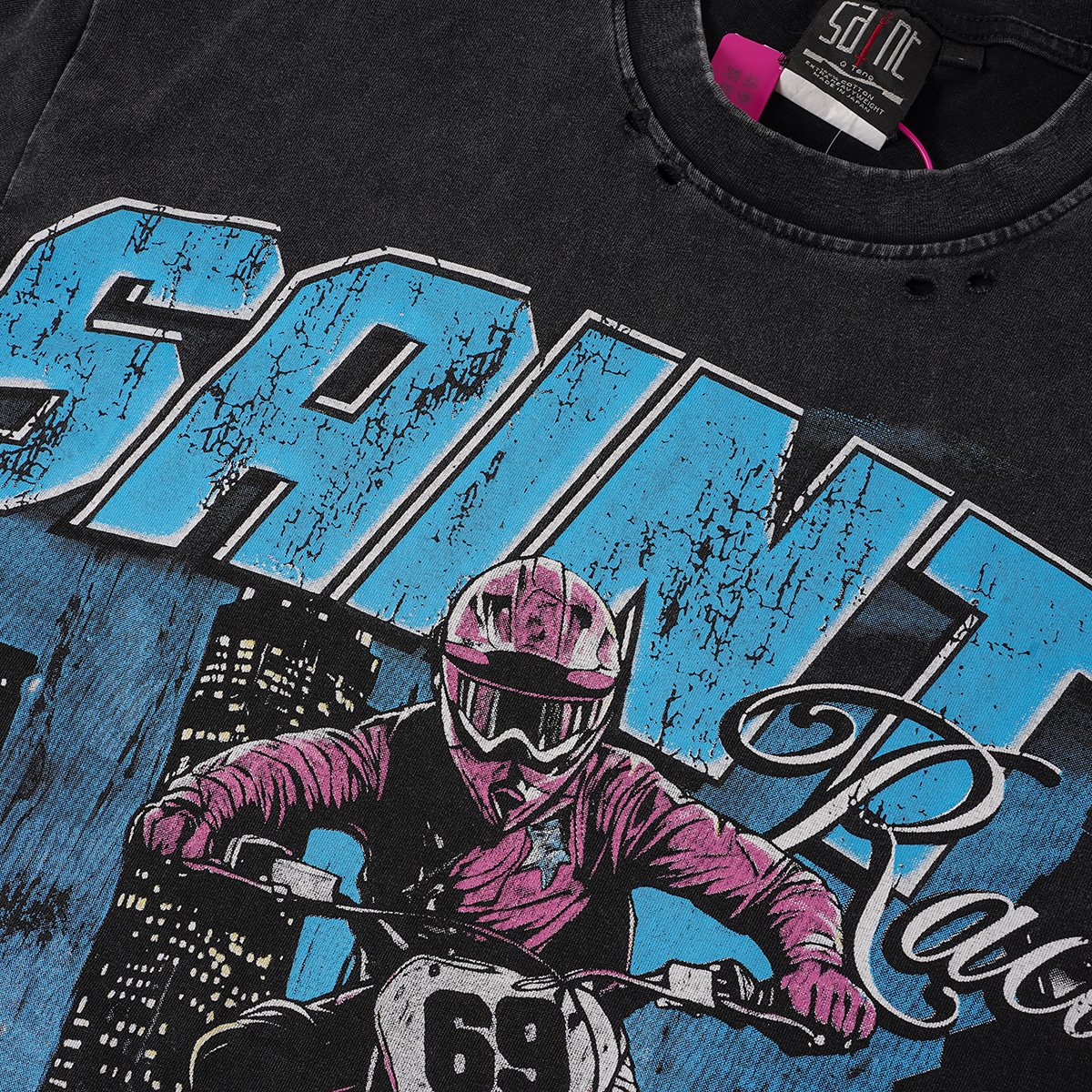 SAINT Racing Motorcycle Graphic T-Shirt
