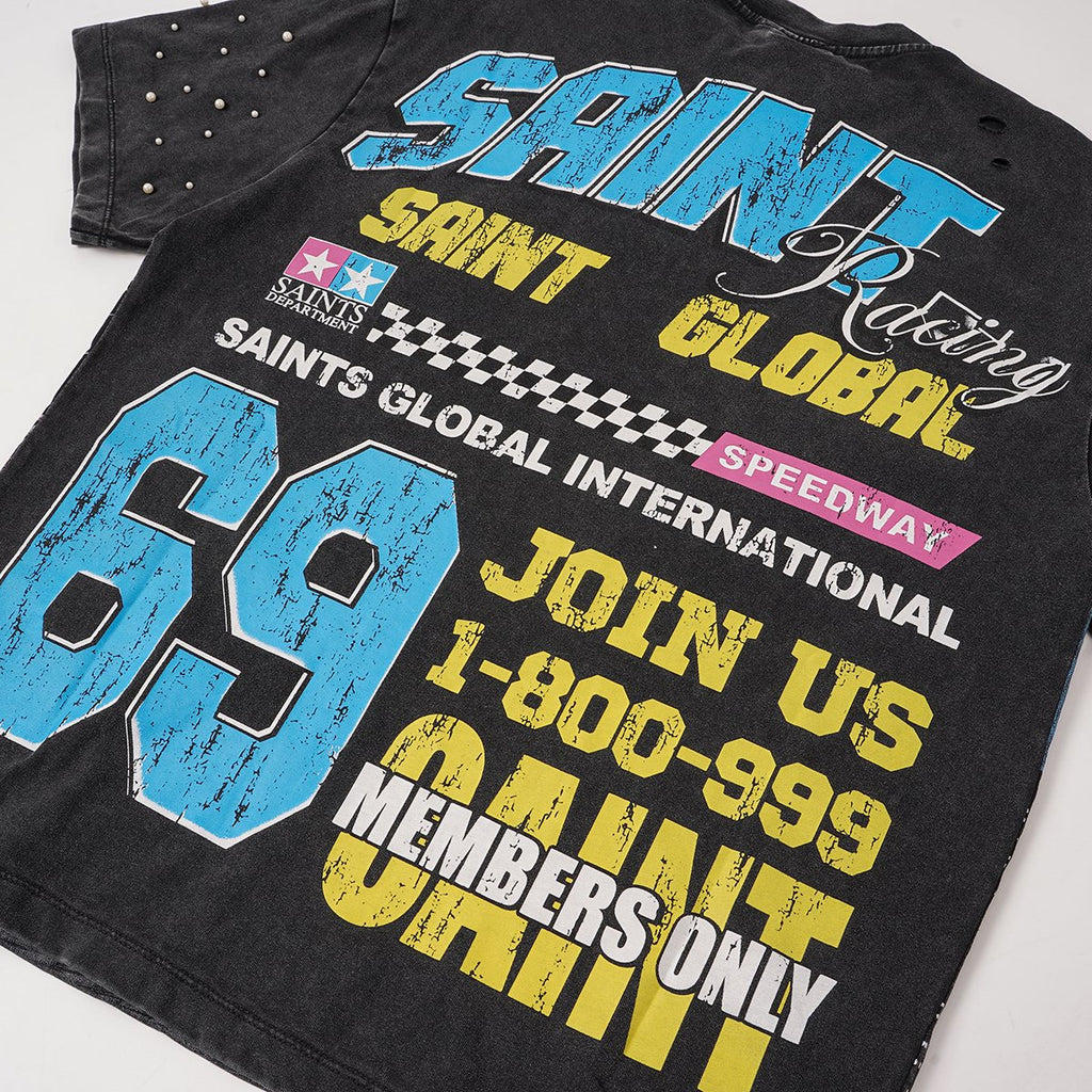 SAINT Racing Motorcycle Graphic T-Shirt
