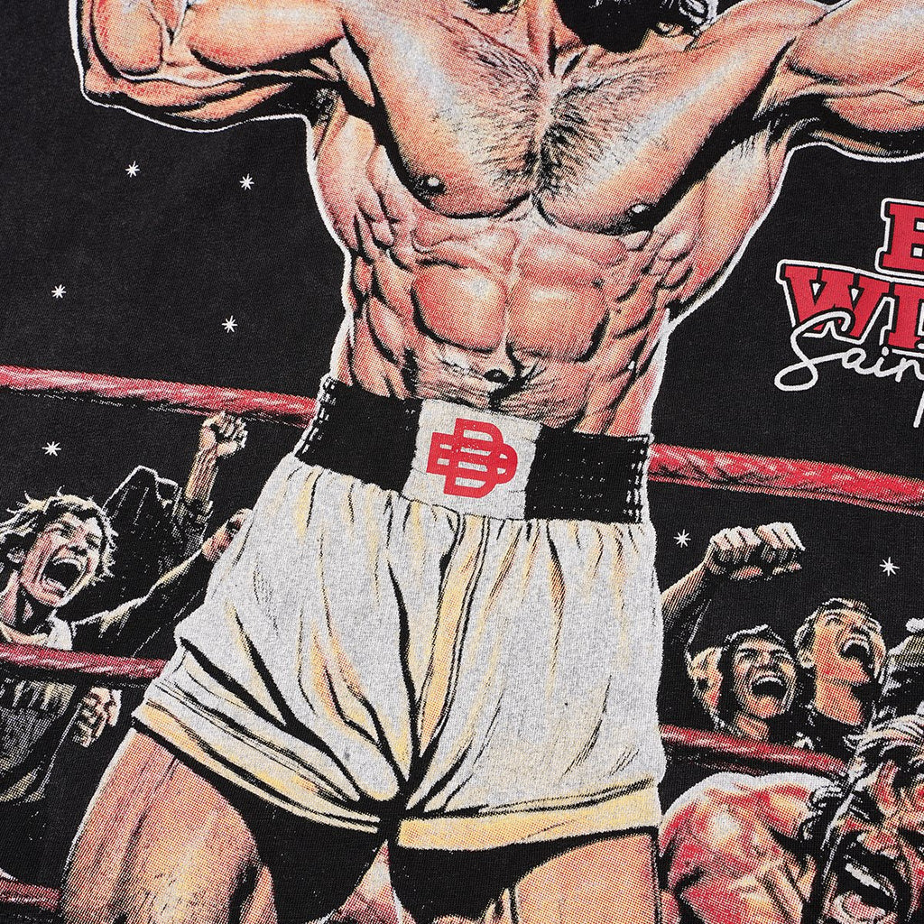 SAINT Boxing Graphic Washed T-Shirt
