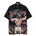 SAINT Boxing Graphic Washed T-Shirt