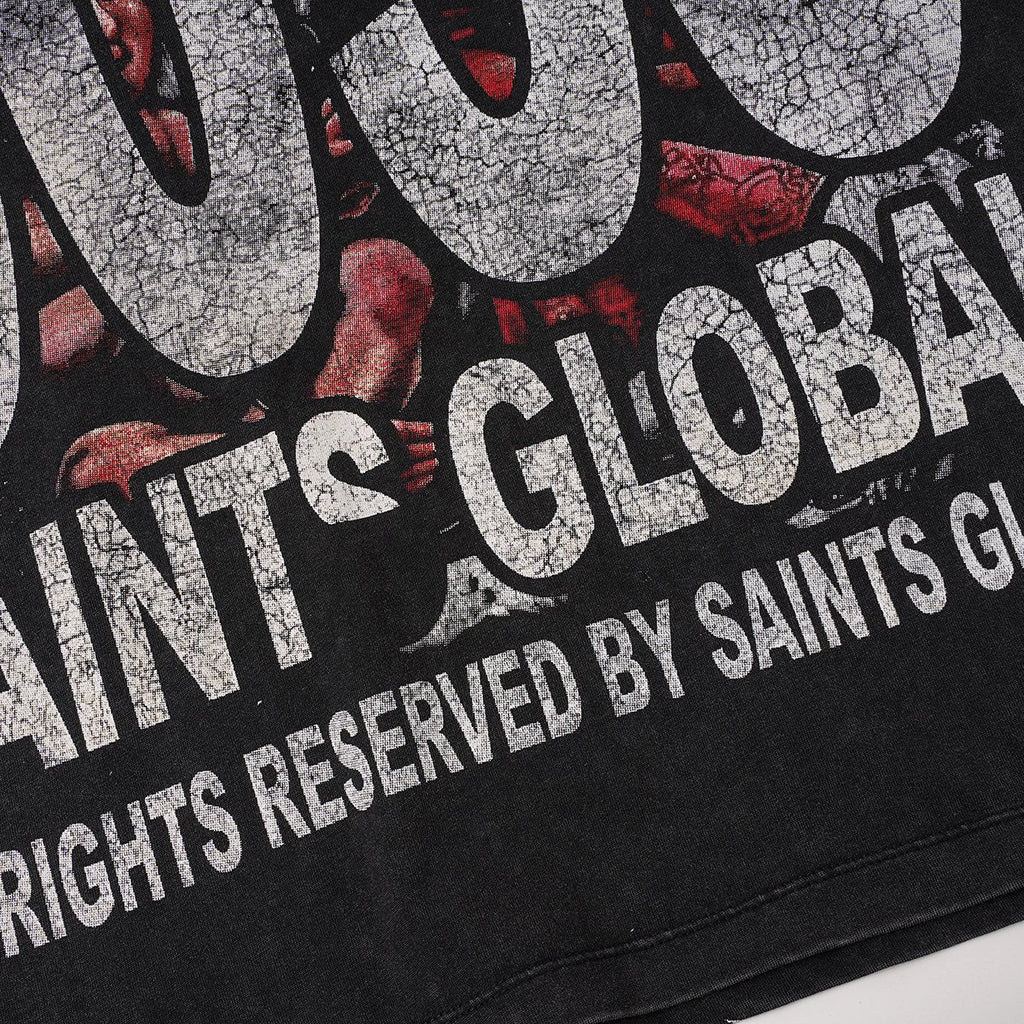 SAINT Angel & Devil 3035 Short-Sleeve Graphic T-Shirt