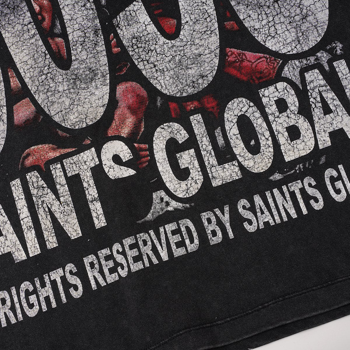 SAINT Angel & Devil 3035 Short-Sleeve Graphic T-Shirt