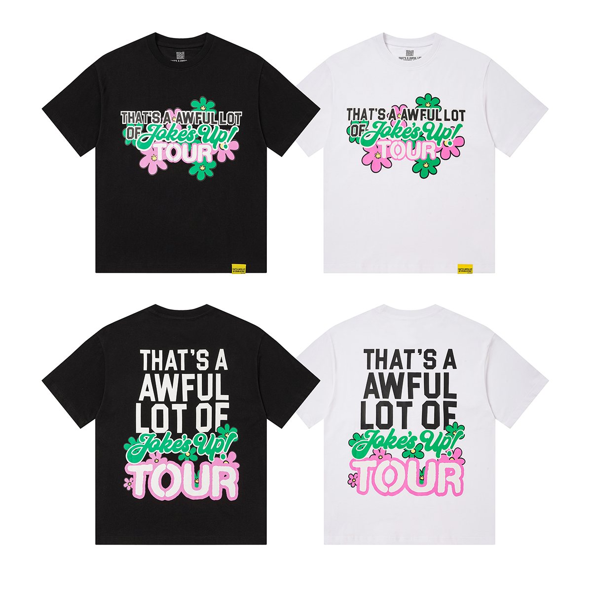 THAT'S A AWFUL LOT OF COUGH SYRUP Floral Tour Graphic T-Shirt