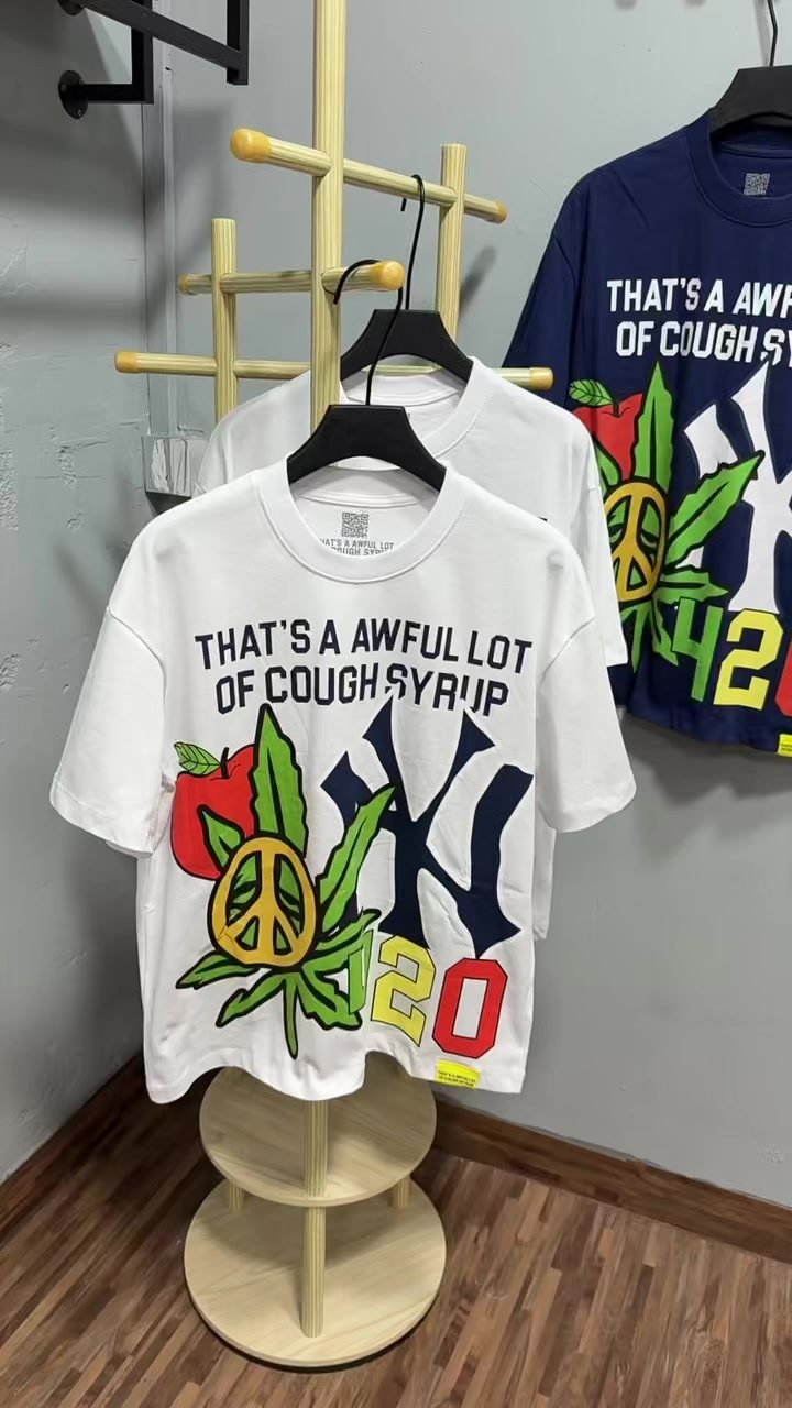 THAT'S A AWFUL LOT OF COUGH SYRUP Front & Back Graphic T-Shirt