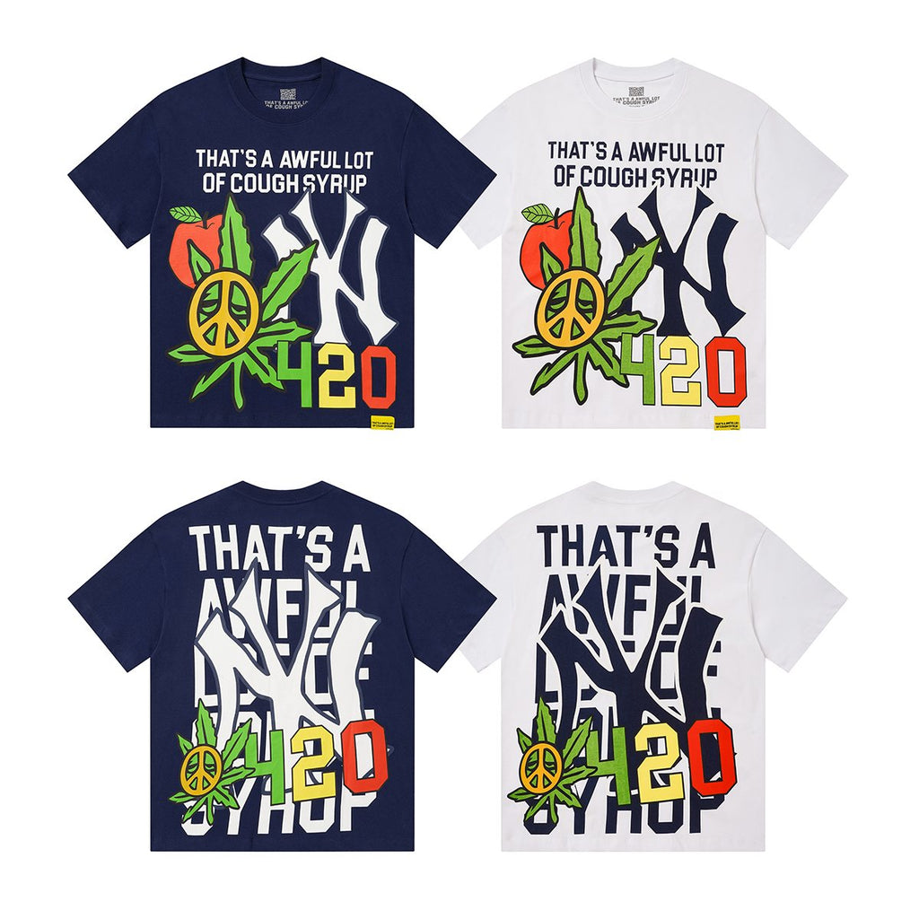 THAT'S A AWFUL LOT OF COUGH SYRUP Front & Back Graphic T-Shirt