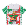 THAT'S A AWFUL LOT OF COUGH SYRUP White/Green Tie-Dye Graphic T-Shirt