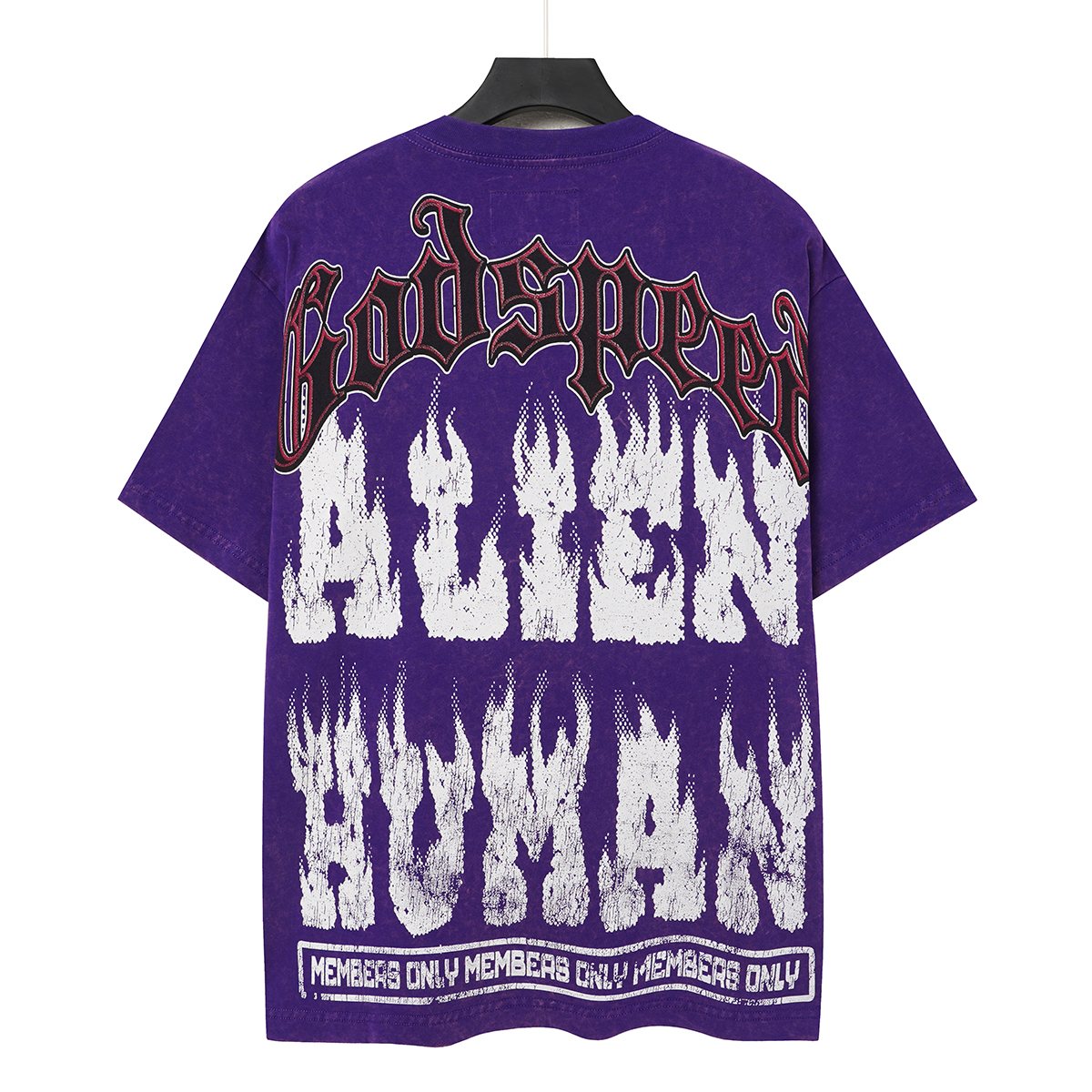 Godspeed Alien Human Graphic Short-Sleeve T-Shirt