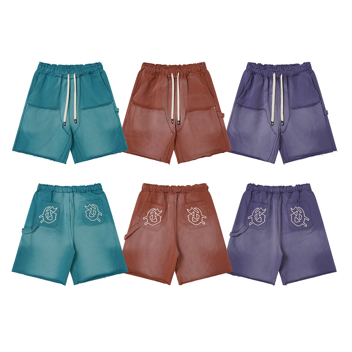 Godspeed Rear Pocket Graphic Cargo Sweat Shorts