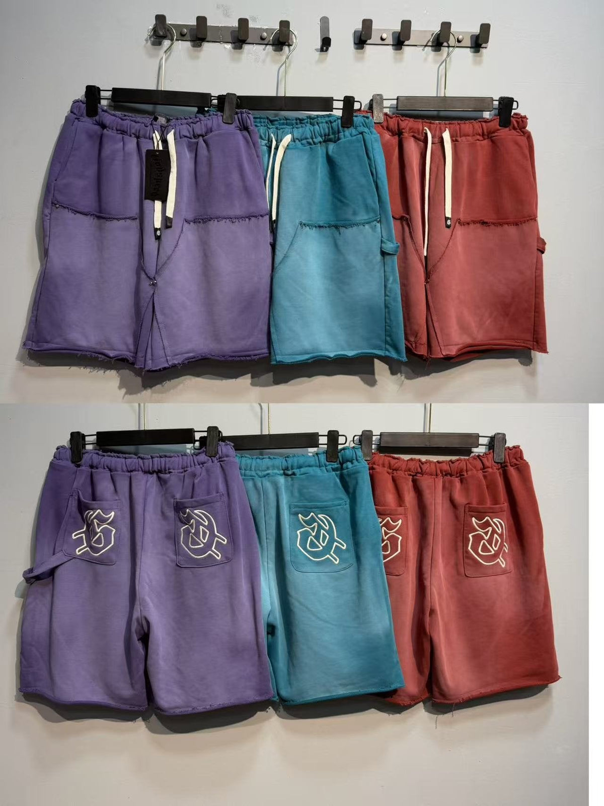 Godspeed Rear Pocket Graphic Cargo Sweat Shorts