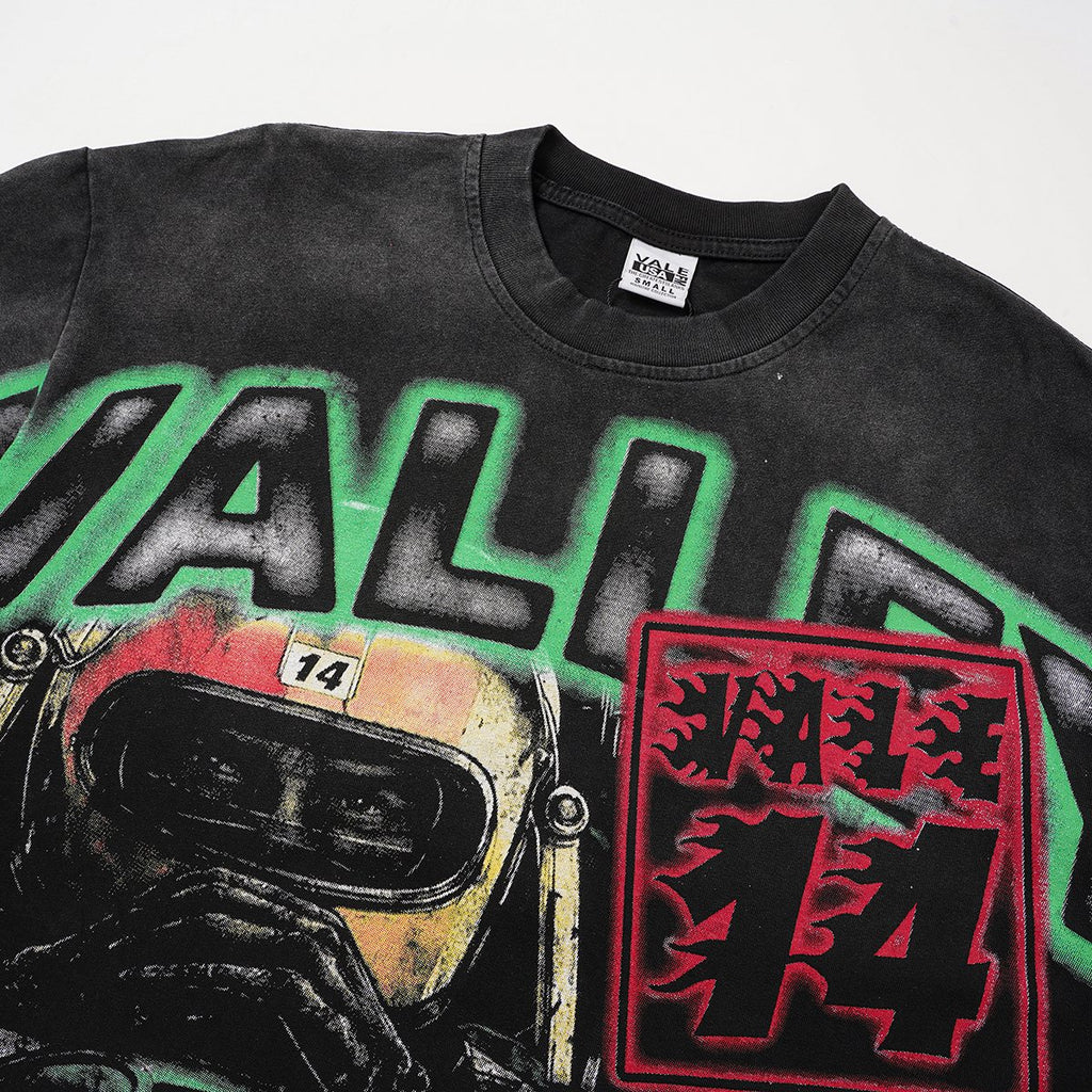 VALLEY 14 Racing Car Graphic T-Shirt