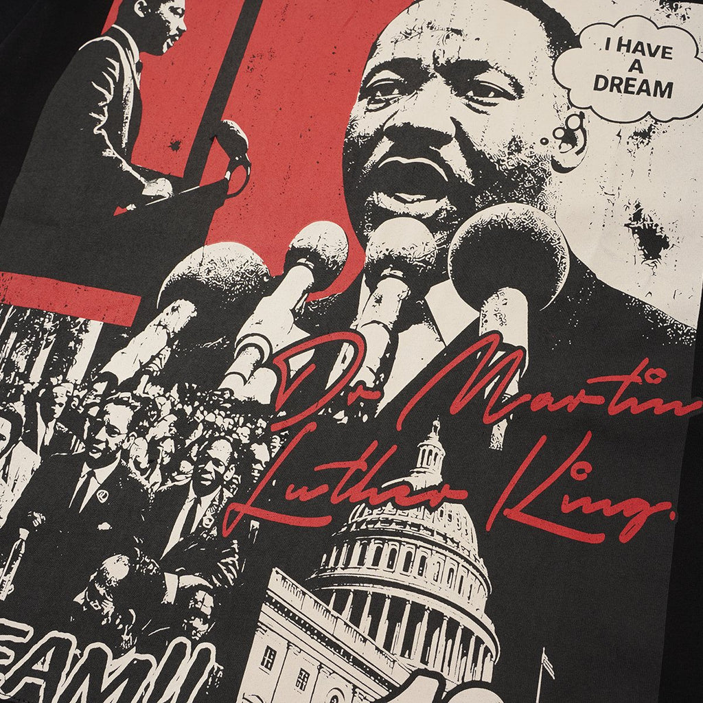 VALLEY I Have a Dream 1963 Graphic T-Shirt - Black
