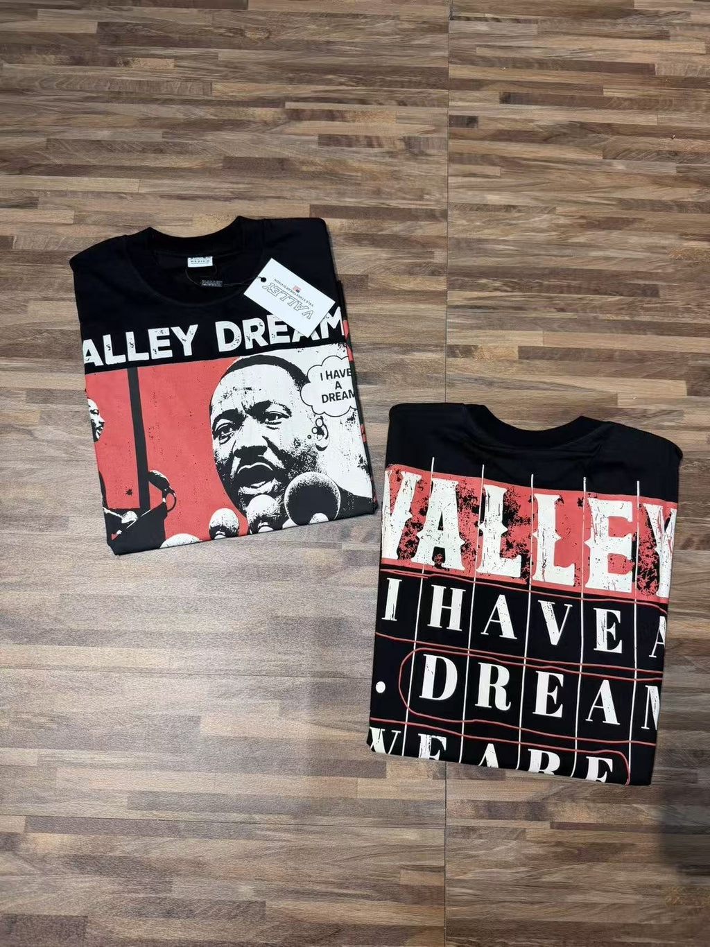 VALLEY I Have a Dream 1963 Graphic T-Shirt - Black