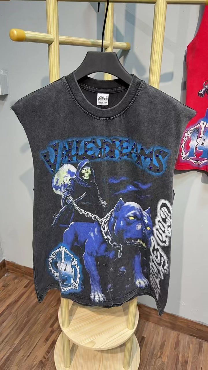 SAINT Valley Graphic Sleeveless T-Shirt