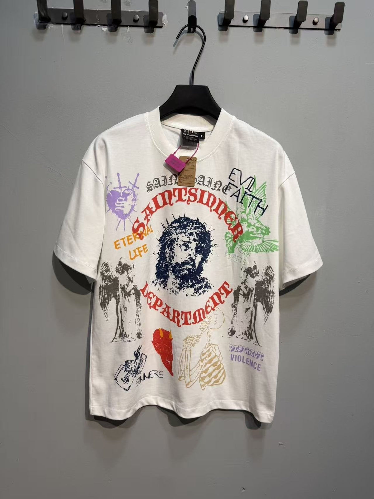 SAINT Multicolor Athletics Graphic T-Shirt