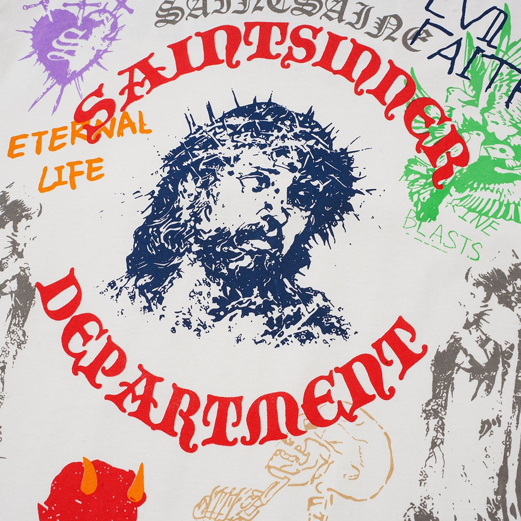 SAINT Multicolor Athletics Graphic T-Shirt